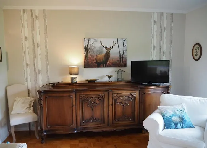 아파트 Ferienhaus-stadtkyll-eifel Beim Foerster Mit Zwei Schlafzimmern 슈타트킬